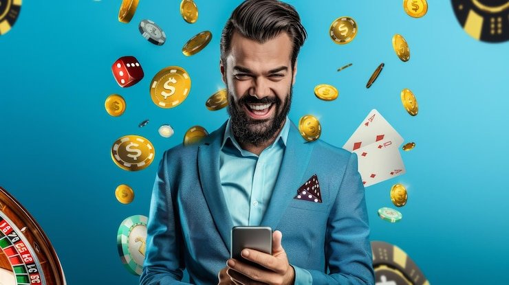 Dashboard ponsel dengan tabel live baccarat dan pasar sepak bola